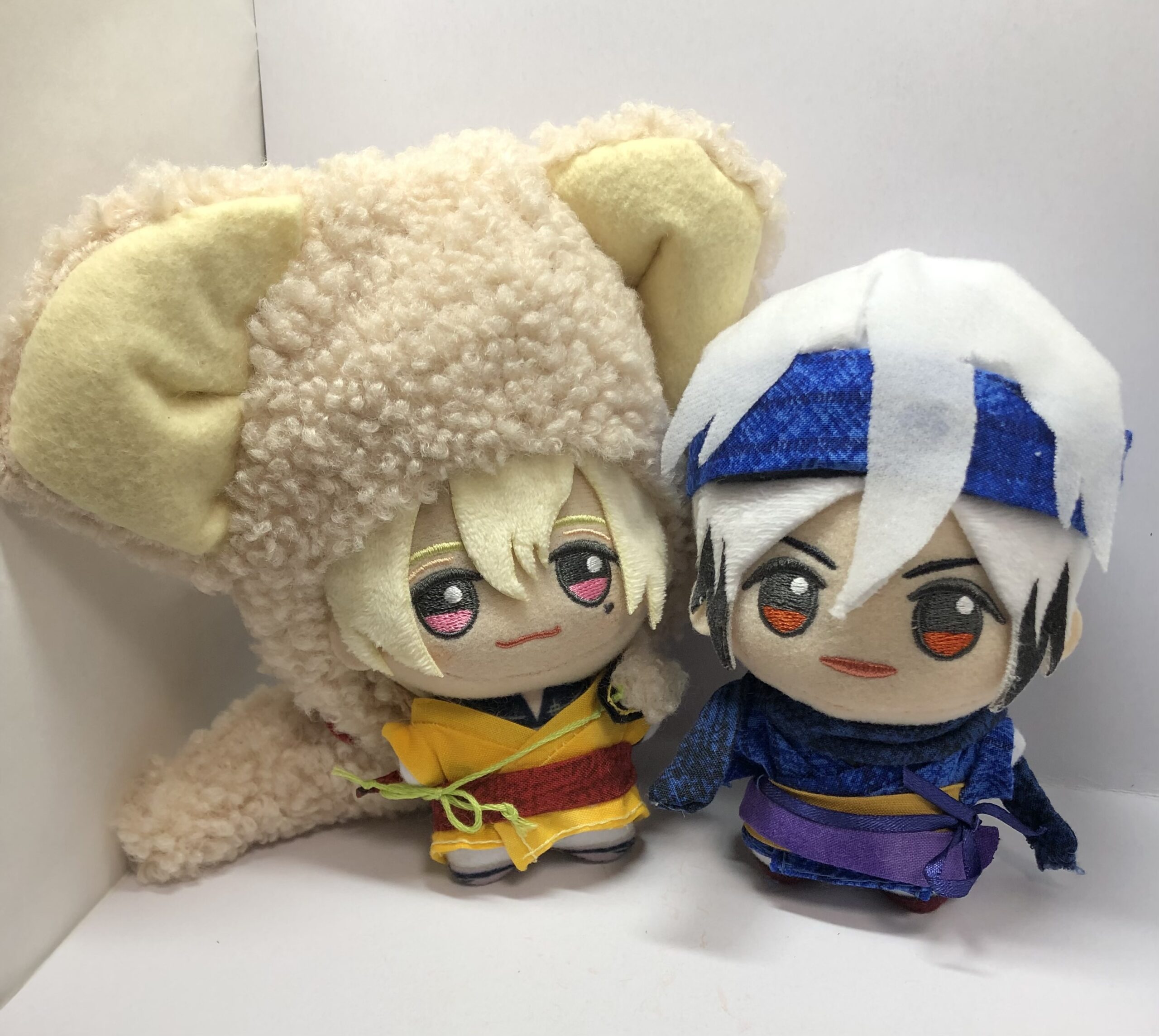 映画天地四心伝 烈と水簾風ぬい服作ってみた