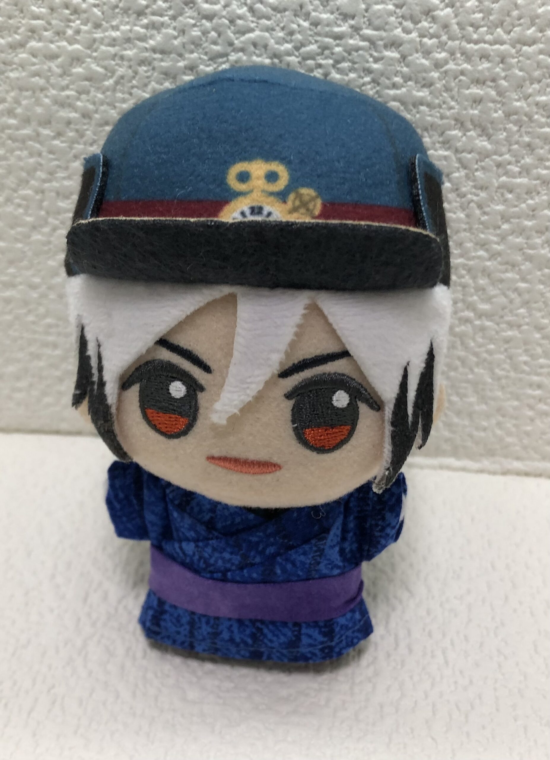 ちびぐるみサイズの着物・浴衣風ぬい服を作りました！